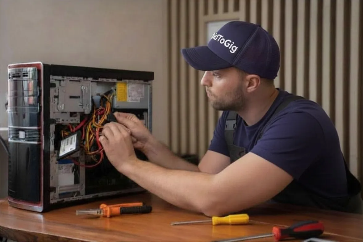 Hire computer repairer nearby