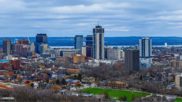 Hamilton city view