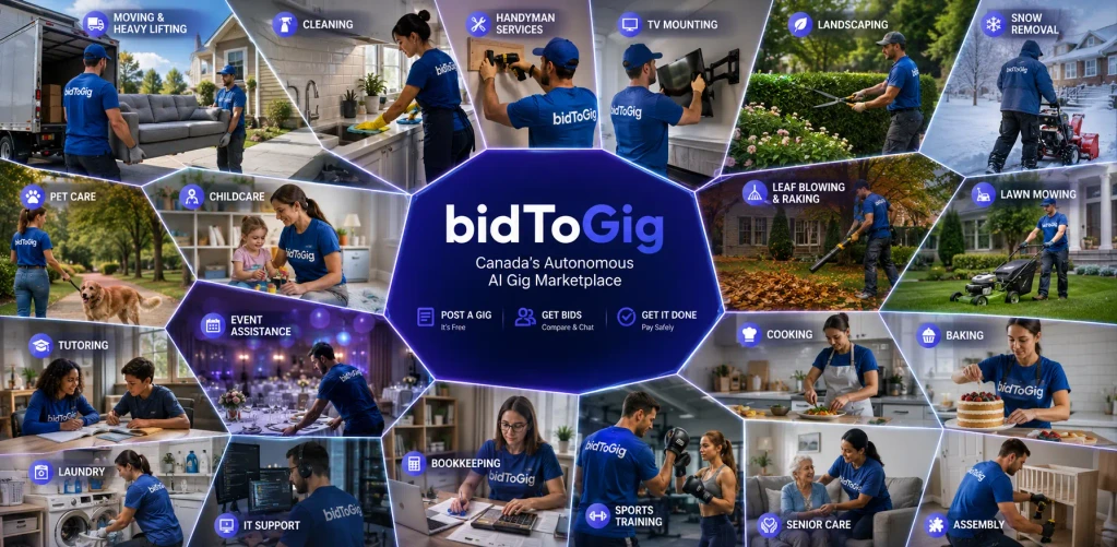bidToGig AI gig marketplace services